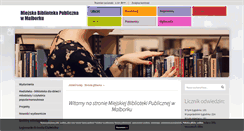 Desktop Screenshot of biblioteka.malbork.edu.pl